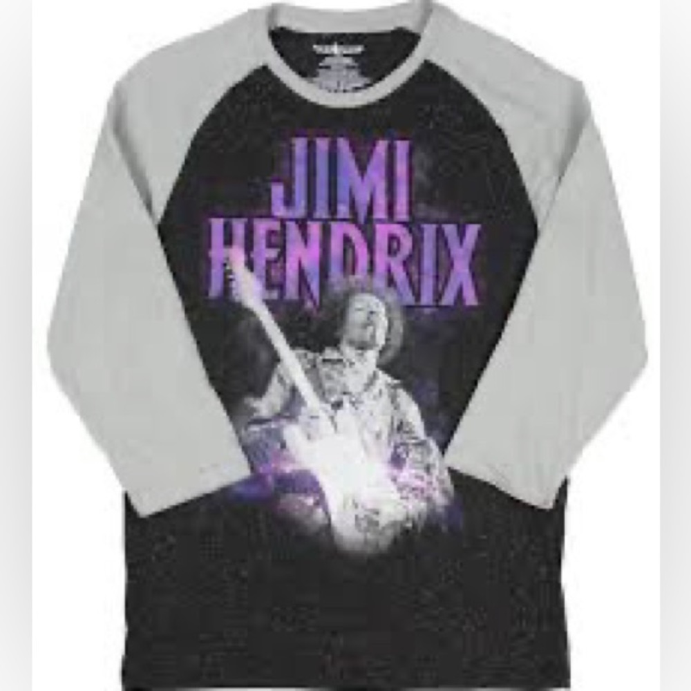 Unisex Jimi Hendrix raglan